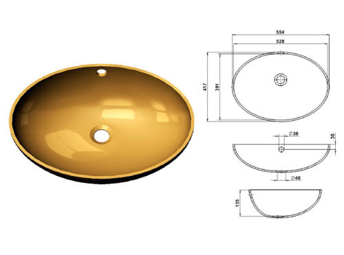 Кухонная мойка BOWL-528 в Саранске